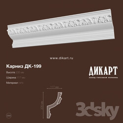 Decorative plaster - DK-199.205x117mm 