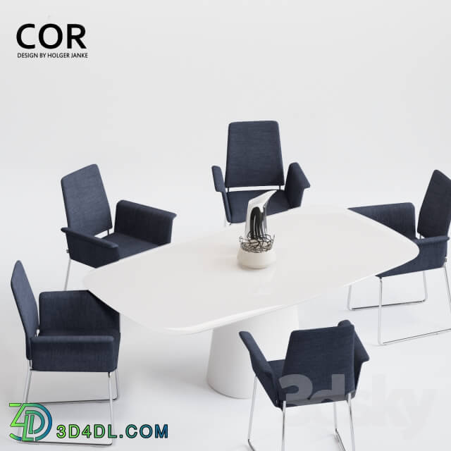 Table _ Chair - COR Fino Chair and Conic Table