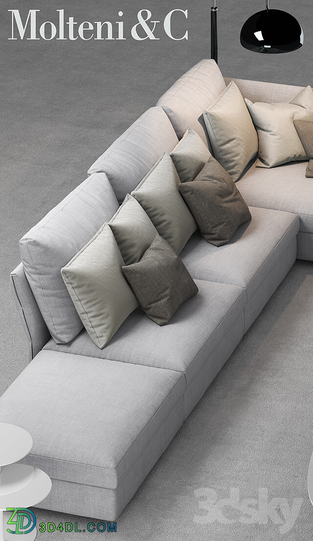 Sofa - Sofa molteni SOFAS HOLIDAY