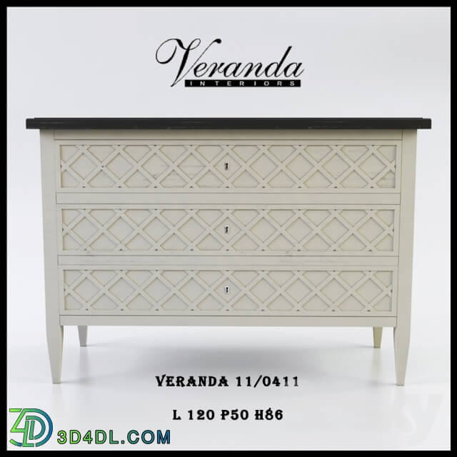 Sideboard _ Chest of drawer - Locker Veranda 11_0411