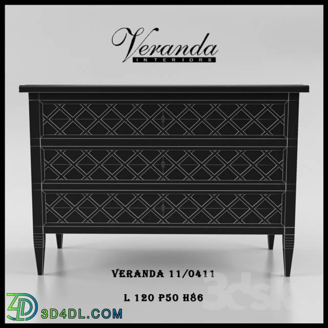 Sideboard _ Chest of drawer - Locker Veranda 11_0411