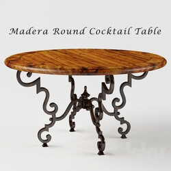 Table - Madera Round Cocktail Table 