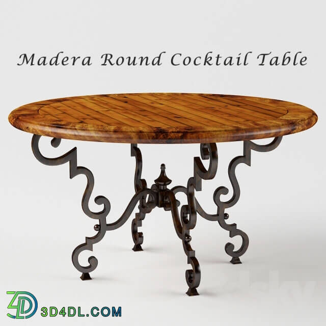 Table - Madera Round Cocktail Table