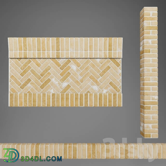 Other architectural elements - Brickwork and ceramic tile