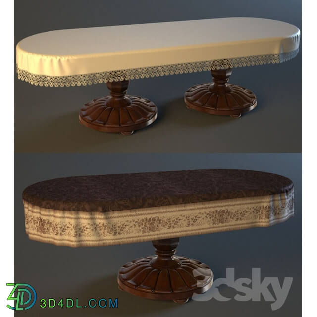 Table - tablecloth