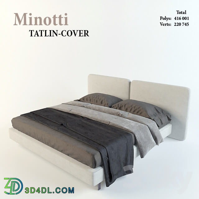 Bed - Minotti_ TATLIN-COVER.