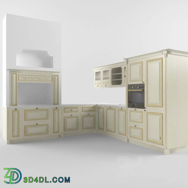 Wardrobe _ Display cabinets - classic kitchen