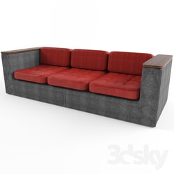 Sofa - Gray sofa 