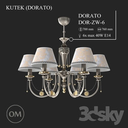 Ceiling light - KUTEK _DORATO_ DOR-ZW-6 