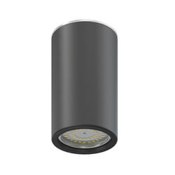 CGaxis Vol114 (44) black cylindrical light 