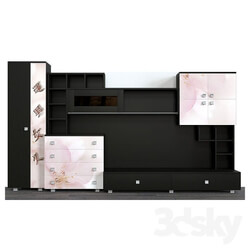 Wardrobe _ Display cabinets - Cozy wall 