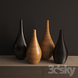 Vase - Adriani _amp_ Rossi Vase Wood 