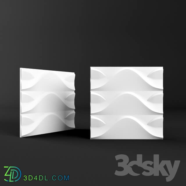 3D panel - Dragon 3d panel _bamboo_