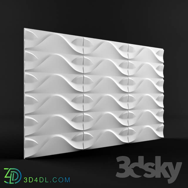 3D panel - Dragon 3d panel _bamboo_