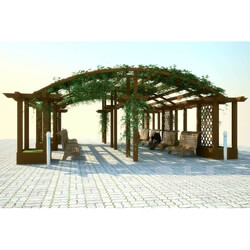 Building - Pergola_ uvita_ Ivy ... 