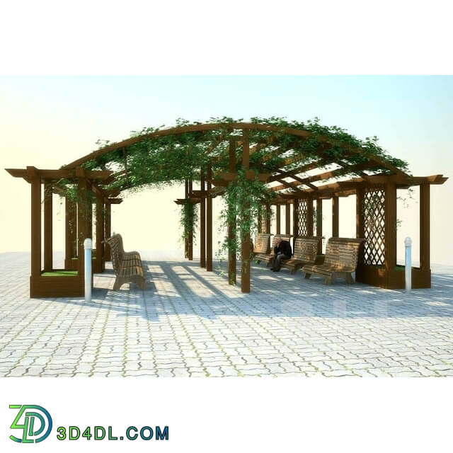 Building - Pergola_ uvita_ Ivy ...