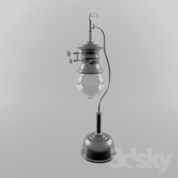 Table lamp - gas lamp 