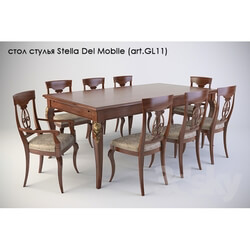 Table _ Chair - table chairs Stella Del Mobile _art.GL11_ 