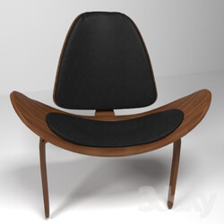 Arm chair - Chair-shell design from Hans Wegner 