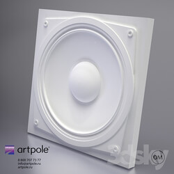 3D panel - Gypsum panel 3d Sound from Artpole 