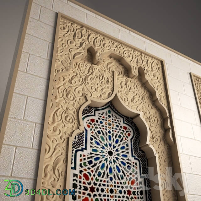 Decorative plaster - Wall character Hijazi