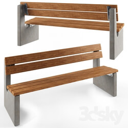 Other soft seating - Bench Wood 