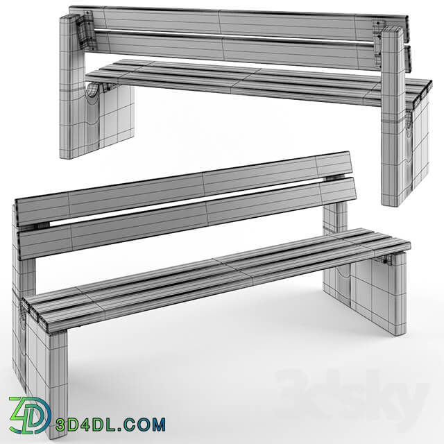 Other soft seating - Bench Wood