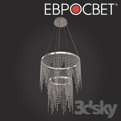 Ceiling light - OM LED Chandelier with Eurosvet Crystal 90088_2 Royal 