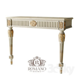Table - _OM_ Letitia Console _two legs_ Romano Home 