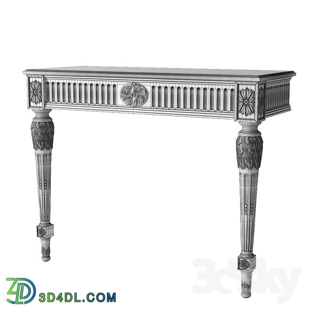 Table - _OM_ Letitia Console _two legs_ Romano Home