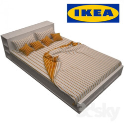 Bed - Ikea_Brimnes 