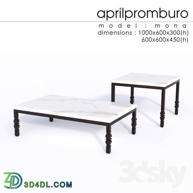Table - _OM_ Aprilpromburo mona table