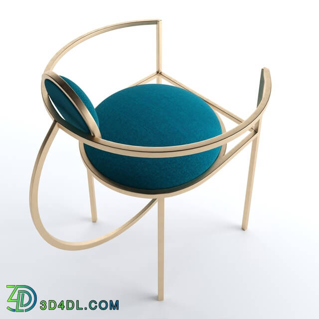 Chair - Lunar armchair by Lara Bohinc