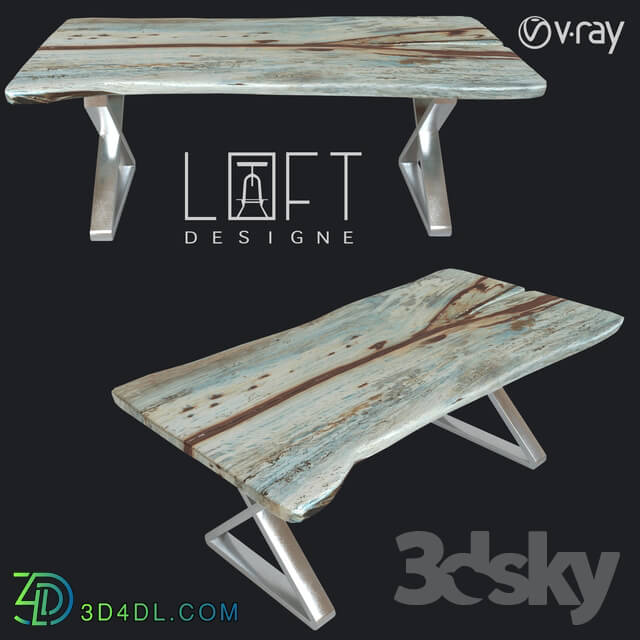 Table - Dining table LoftDesigne 6044 model