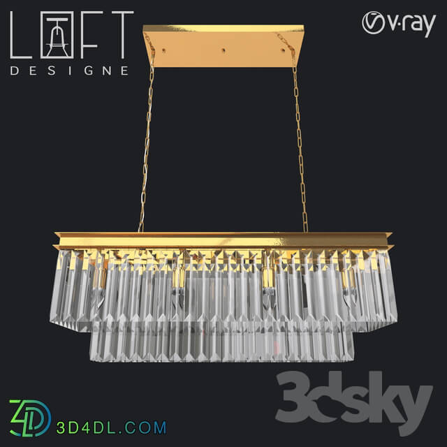 Ceiling light - Pendant lamp LoftDesigne 4646 model