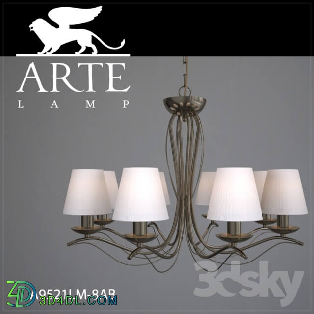 Ceiling light - Chandelier ARTE LAMP A9521LM-8AB