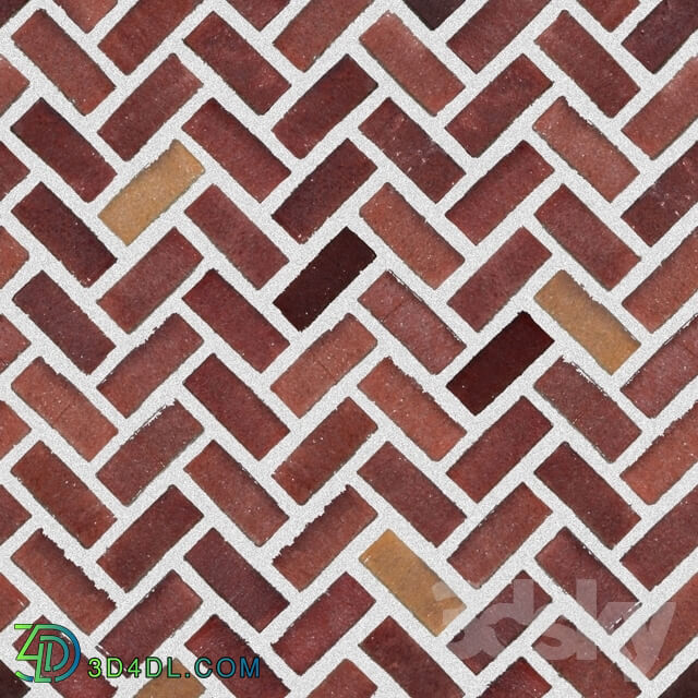 Brick - Brick herringbone