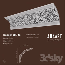 Decorative plaster - DK-43_180h200mm 