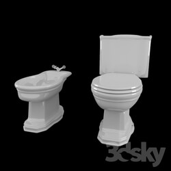 Toilet and Bidet - Olympia Catalogo ImperoStyle toilet and bidet. 