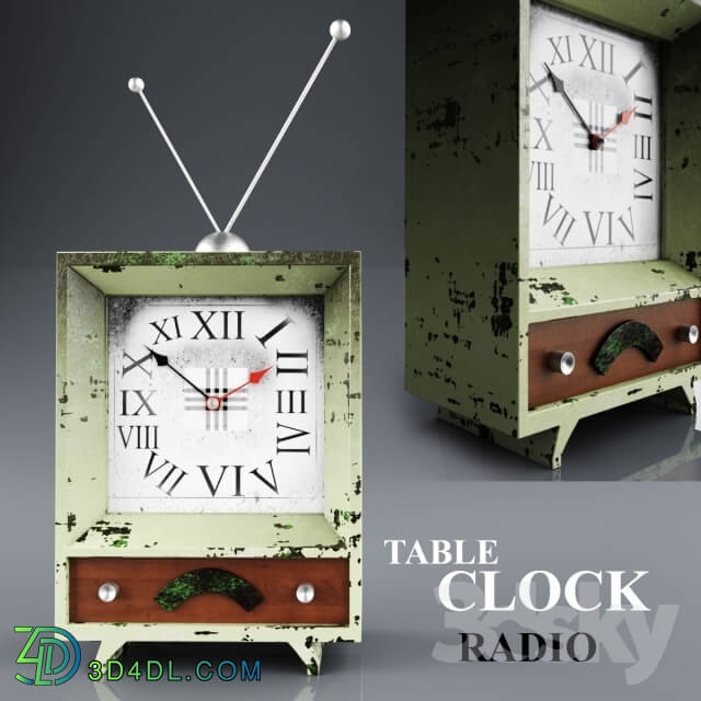 Other decorative objects - Clock radio