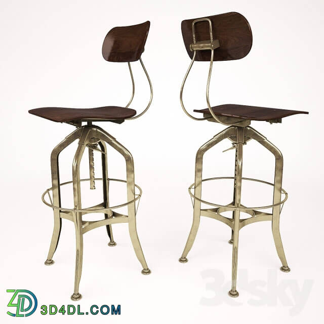 Chair - Toledo Wood Bar Stool