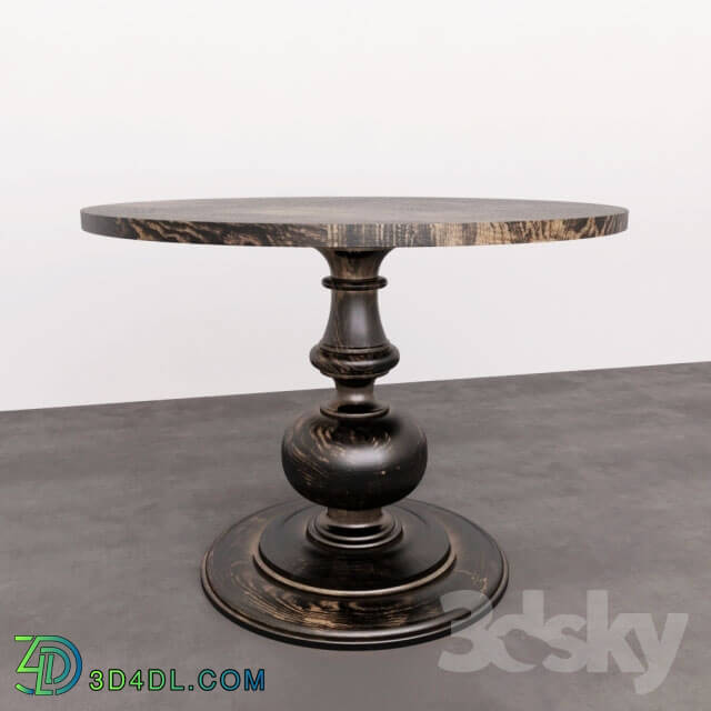 Table - DAWSON LARGE PEDESTAL TABLE