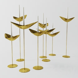 Other decorative objects - Brass Candleholder 