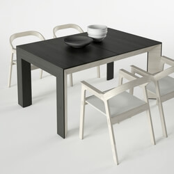 Table _ Chair - Bauline Perspectiva Diade 