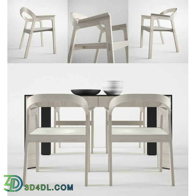 Table _ Chair - Bauline Perspectiva Diade