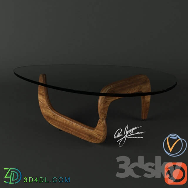 Table _ Chair - Marvel Coffee Table Walnut