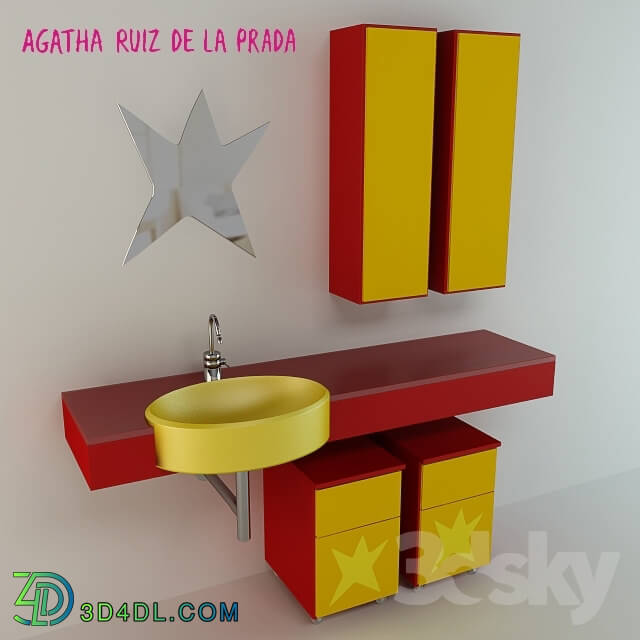 Bathroom furniture - Bathroom furniture Agatha Ruiz De La Prada