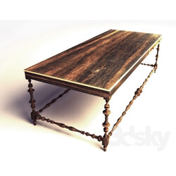 Table - Table in classical monere 