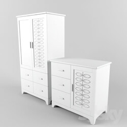 Wardrobe _ Display cabinets - cosatto wardrobe and chest of drawers 