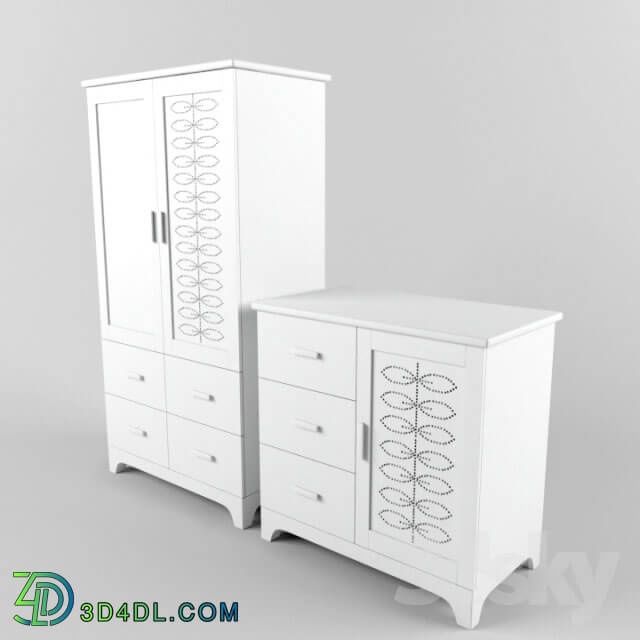 Wardrobe _ Display cabinets - cosatto wardrobe and chest of drawers